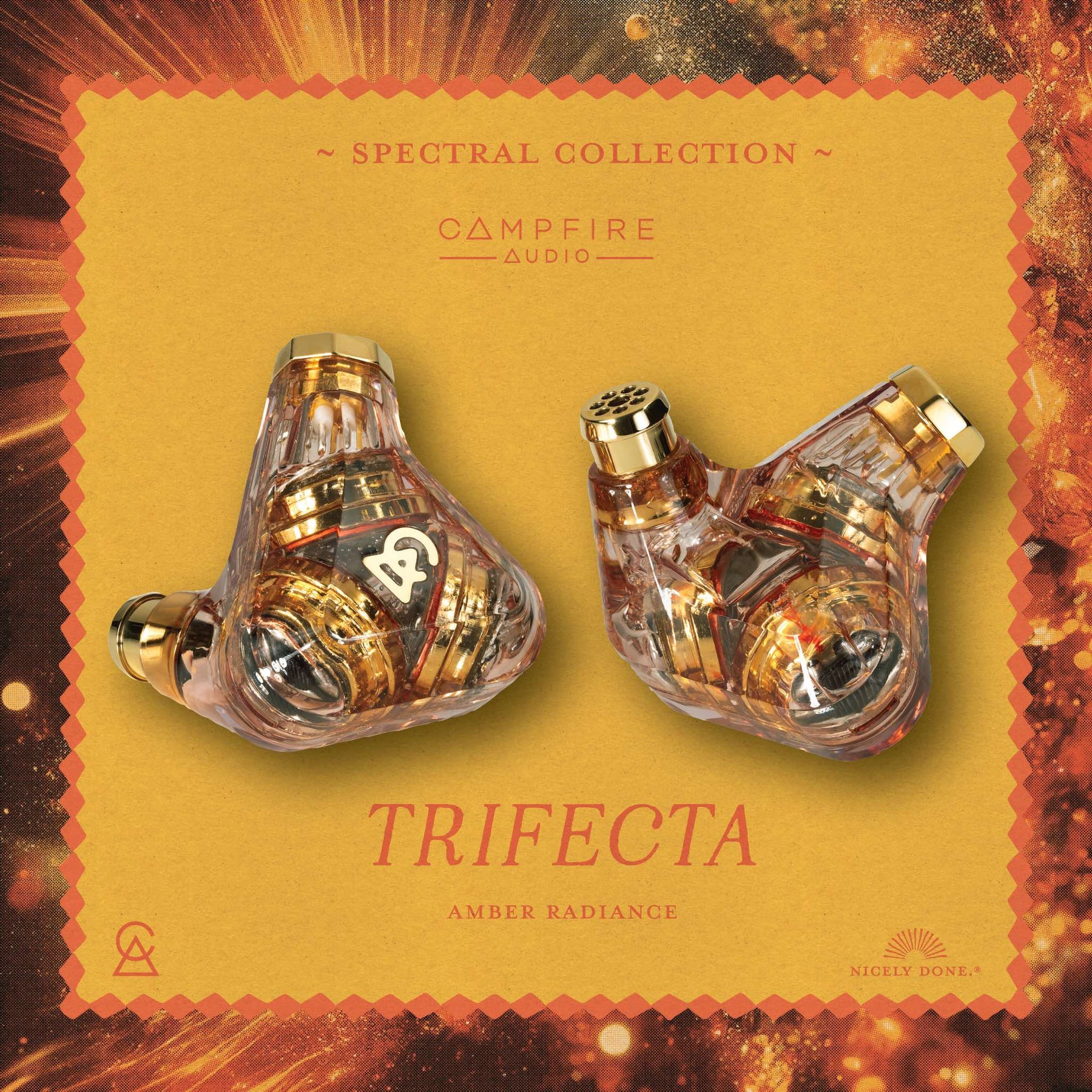 Campfire Audio Trifecta Amber Radiance